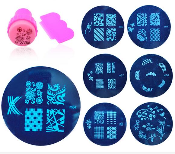 M Nail art stampping plates