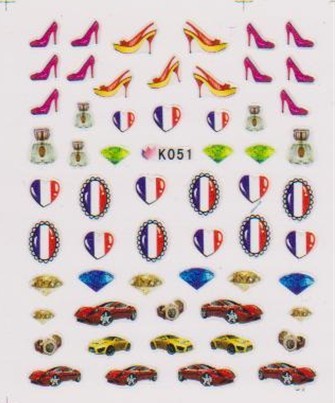 K51 nail sticker
