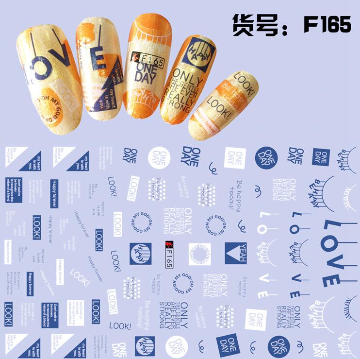 F165-184 Series Nail Sticker