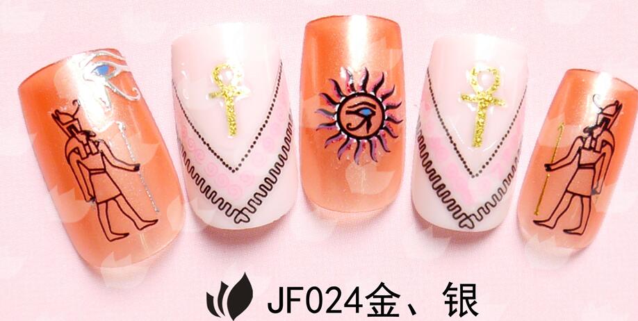 JF001-024 3d Nail Sticker