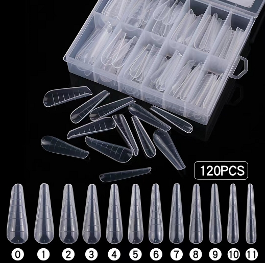 BY-NT-34E 120pc/ case Nail Mould Tips