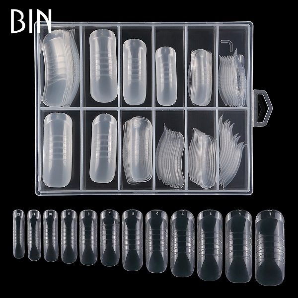 BY-NT-72 120pcs/case mold nail extension tips