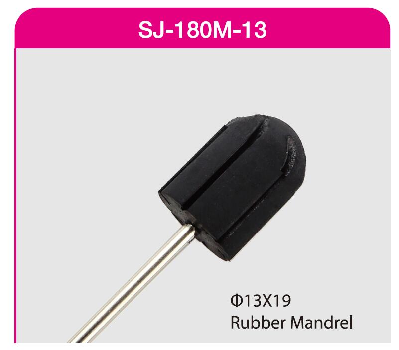 BY-SJ-180M-13 nail drill bits Rubber mandrel