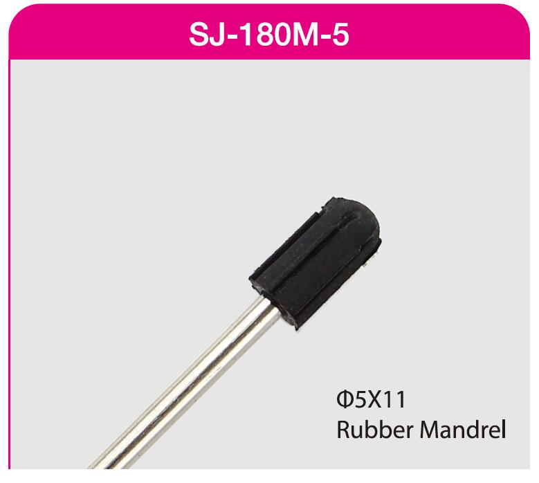 BY-SJ-180M-5 nail drill bits Rubber mandrel