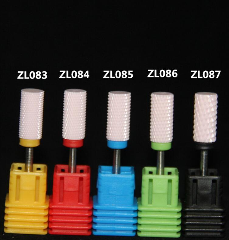 BY-ZL083-087 ceramic Nail Drill bits