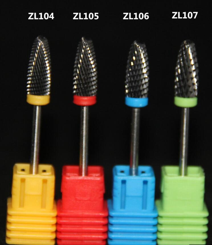 BY-ZL104-107 ceramic Nail Drill bits