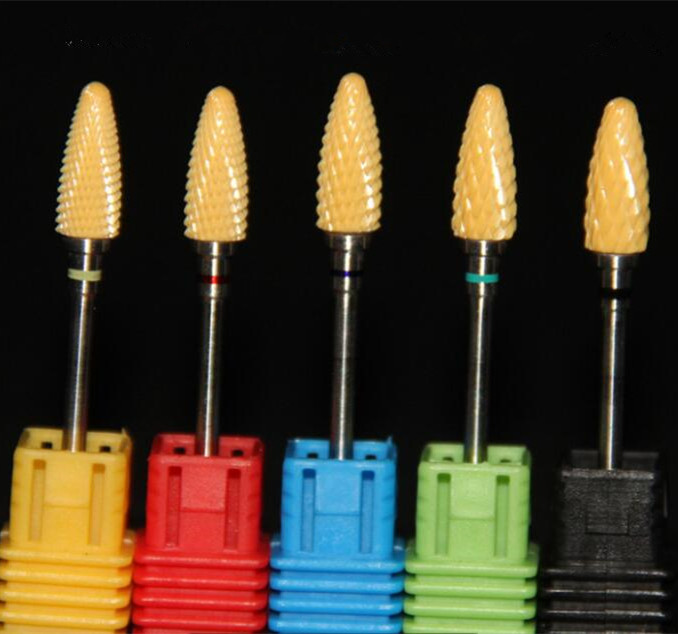 BY-ZL124-128 ceramic Nail Drill bits